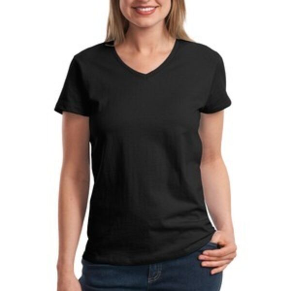 Ladies ComfortSoft ® V Neck Tee Thumbnail