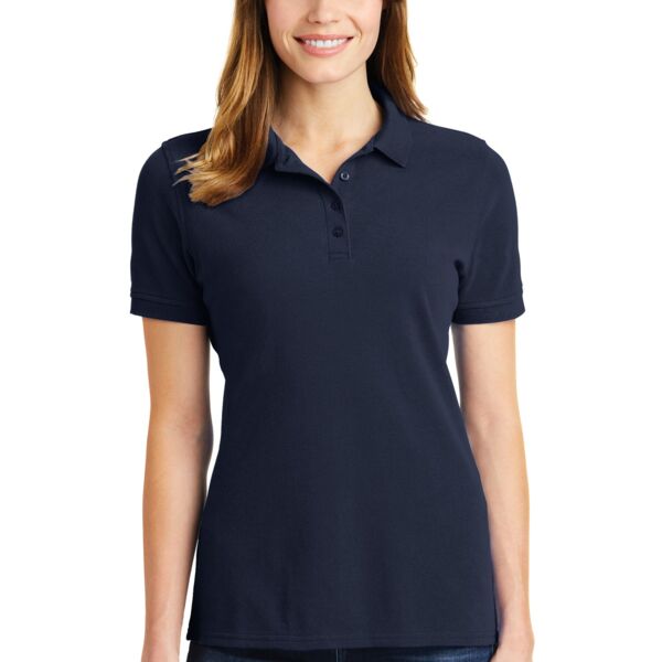 SEW N STITCHES - Ladies Combed Ring Spun Pique Polo Thumbnail