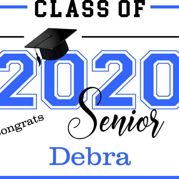 Graduation Sign - Class of 2020 Seniors Thumbnail