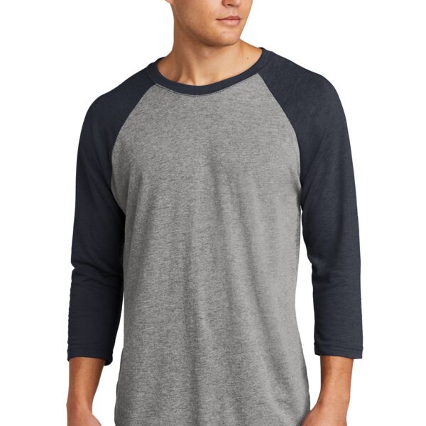 SEW N STITCHES - NEXT LEVEL™ Unisex Tri Blend 3/4 Sleeve Raglan Tee Thumbnail