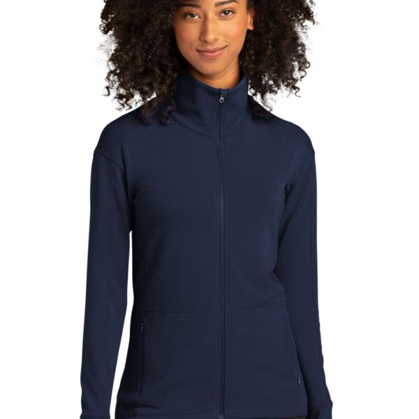 SEW N STITCHES - SPORT TEK - Ladies Sport Wick ® Flex Fleece Full Zip Thumbnail